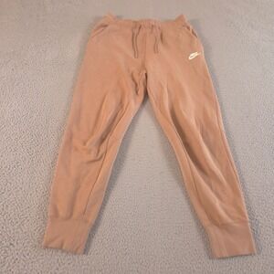 Nike Pants Womens Small Brown Tapered Sportswear Tech Fleece Jogger Drawstring